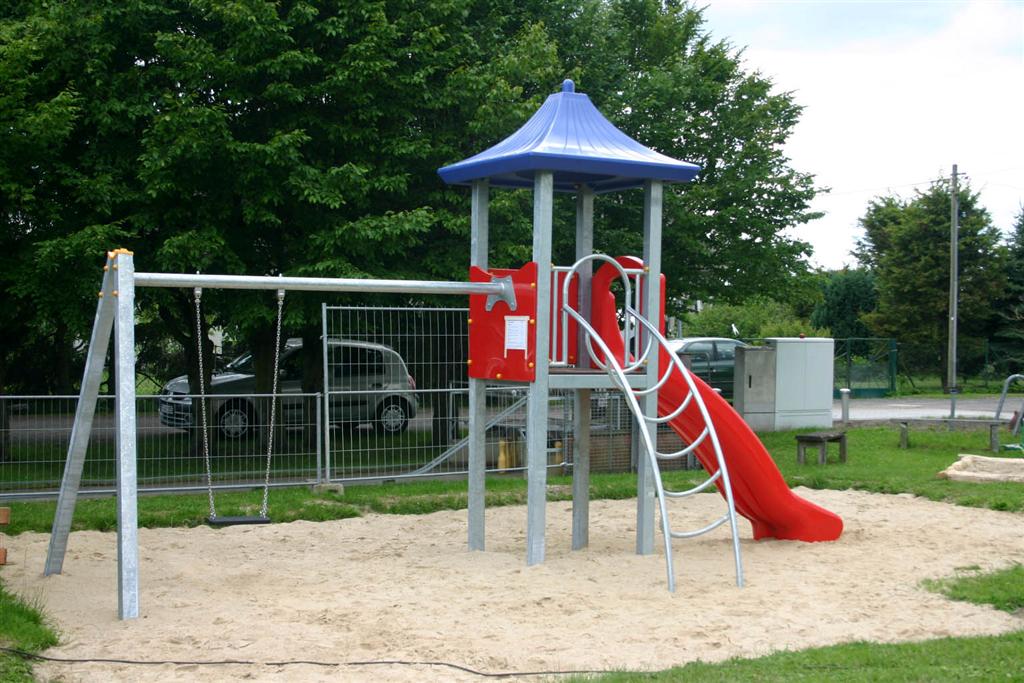 Ein neuer Spielplatz entstand