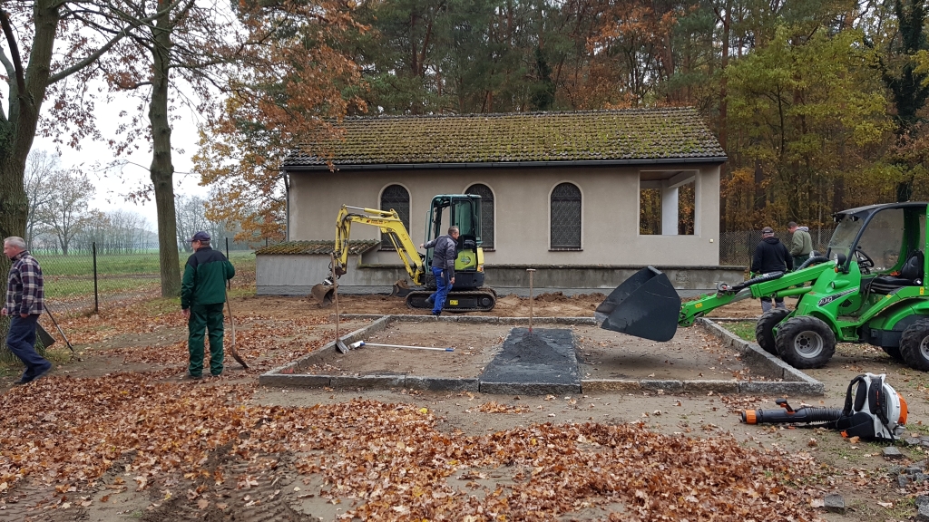 Errichtung der halbanonymen Grabstätte – Teil 5