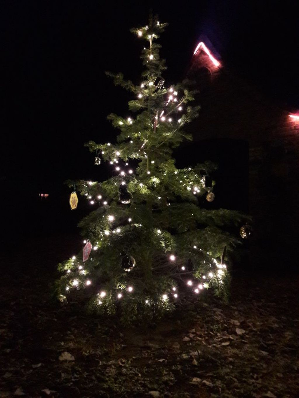 Weihnachtsbaumschmücken