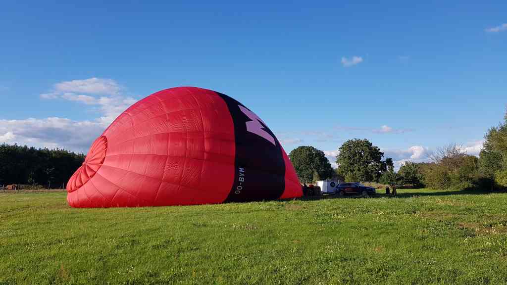 Ballonstart in Gadsdorf