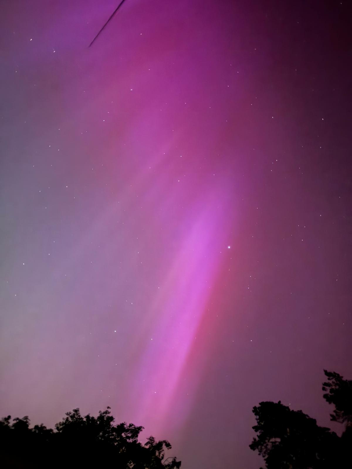 Polarlichter über Gadsdorf